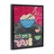 Stupell Industries Patterned Sushi Tablescape Framed Floater Canvas Wall Art Design by Courtney Prahl